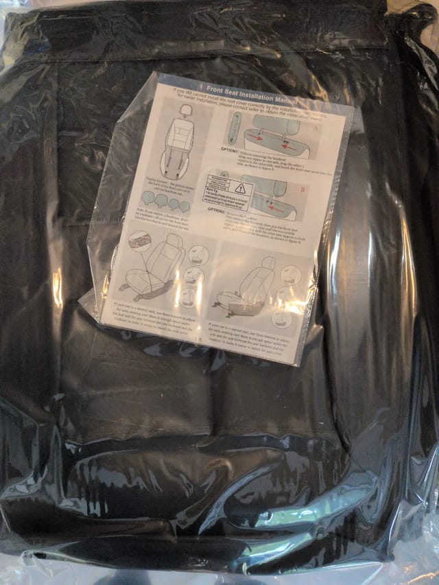 Toyota Tundra 2022-2026 CrewMax/Double Cab Seat Covers Full Set Faux Leather — photo 2 of 3