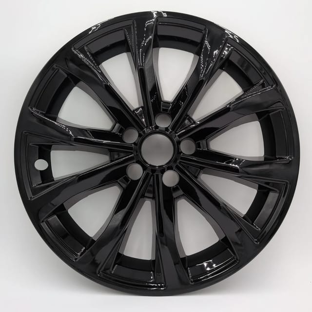 18" Gloss Black Wheel Covers Hubcaps - 2023-2025 Honda CR-V EX EX-L -Set of 4, Snap On — photo 3 of 6
