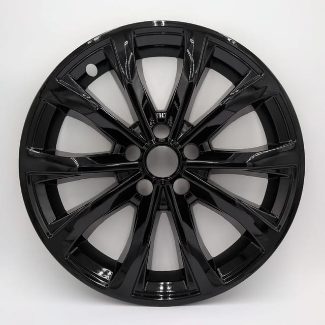 18" Gloss Black Wheel Covers Hubcaps - 2023-2025 Honda CR-V EX EX-L -Set of 4, Snap On — photo 4 of 6