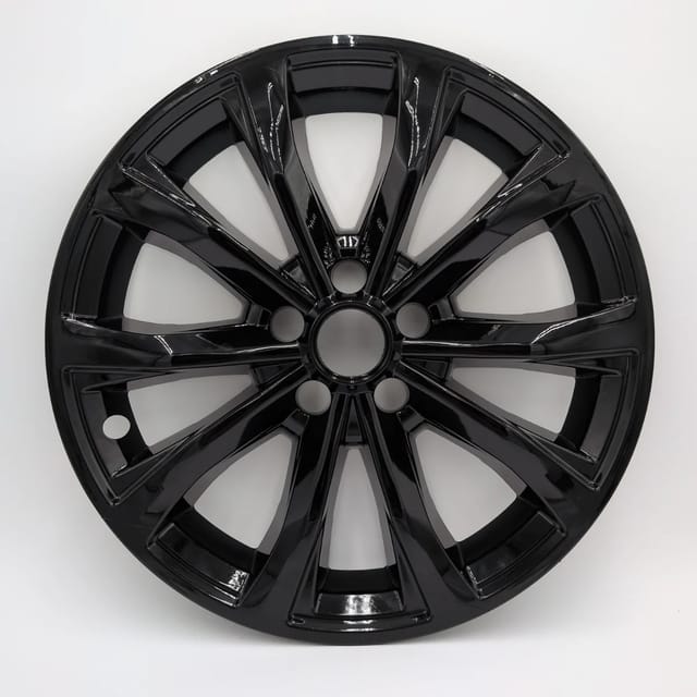 18" Gloss Black Wheel Covers Hubcaps - 2023-2025 Honda CR-V EX EX-L -Set of 4, Snap On — photo 5 of 6