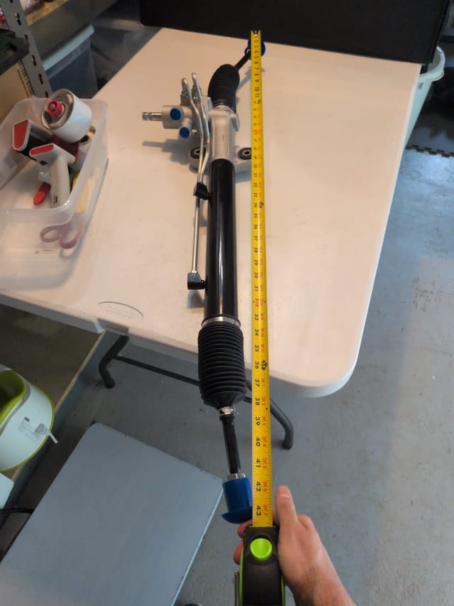 Acura MDX 2001-2002 Hydraulic Power Steering Rack and Pinion Assembly 26-2714 — photo 7 of 8