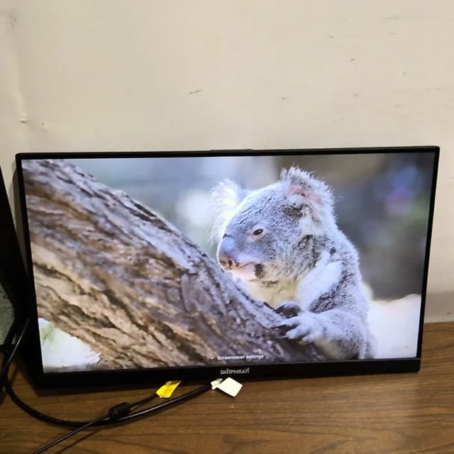 23.8in 1080p 120Hz IPS Computer Monitor with Built-in Webcam Mic and Speakers HD-238 — photo 2 of 5