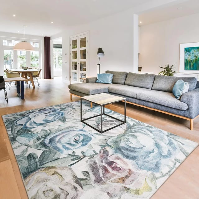 Floral Area Rug 6x9 — photo 1 of 3