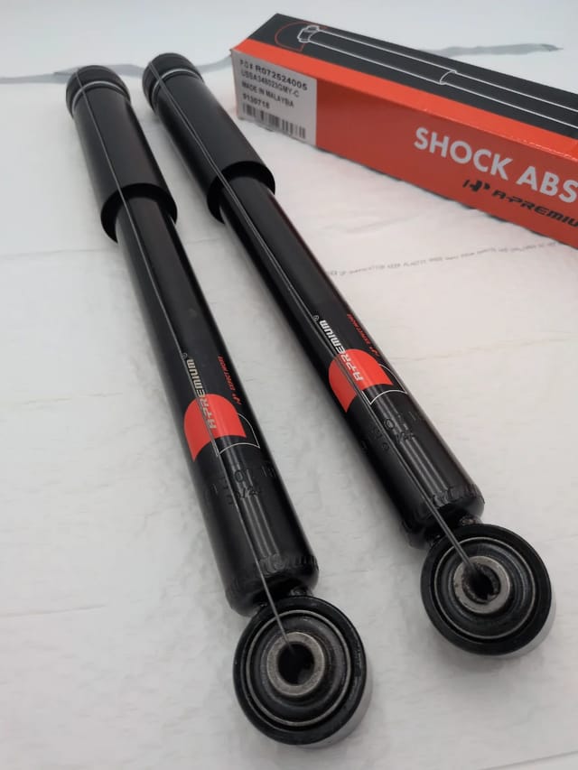 2006-2011 Honda Civic Rear Shock Absorbers - Pair - A-Premium APSA1044 — photo 3 of 6