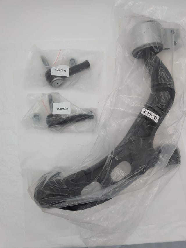 Front Right Lower Control Arm and 2 Outer Tie Rod Ends, Ford Flex Taurus Lincoln MKS MKT
