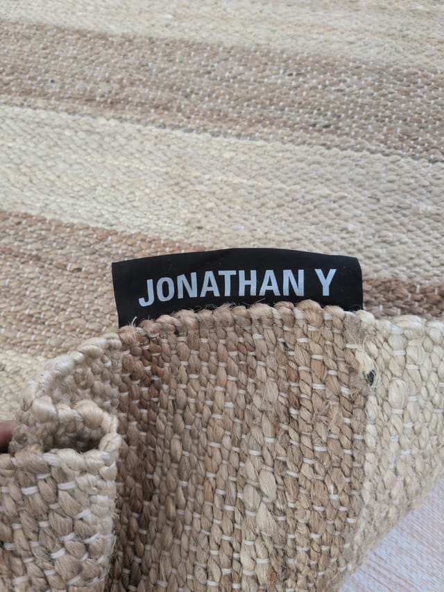 Woven Jute Area Rug 4x6 — photo 3
