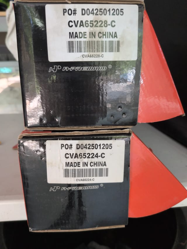 Front CV Axle Shaft Pair, Left and Right - Corolla, Matrix, Vibe 1.8L — photo 4