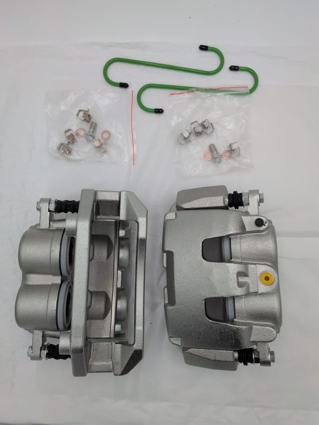 Ram 1500 Durango Dakota Aspen 2007-2023 Front Brake Caliper Pair w/ Brackets 18-B5054 — photo 2