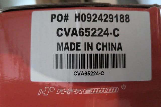 A-Premium CV Axle Shaft Assembly Set — photo 4