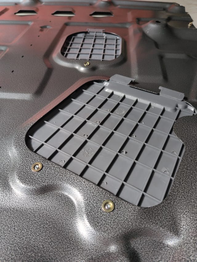 Kia K5 2021-2026 Front Engine Splash Shield Skid Plate 3pc Steel Set K5-010 — photo 2