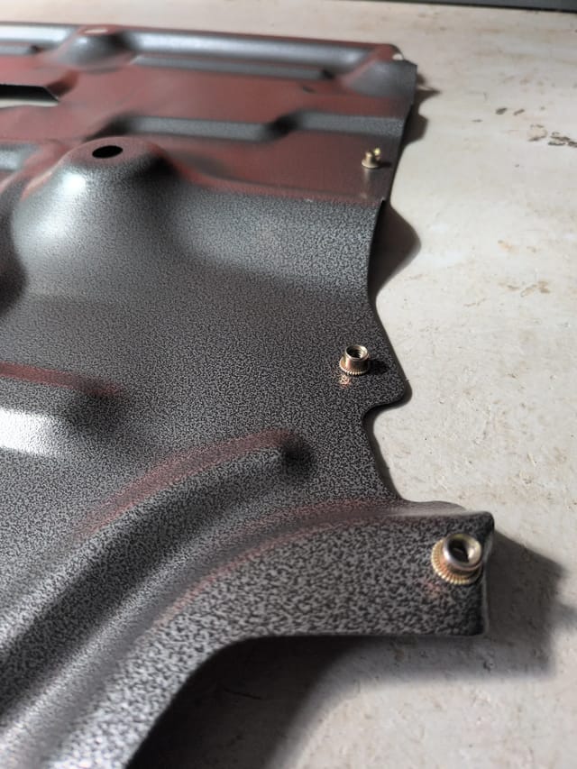 Kia K5 2021-2026 Front Engine Splash Shield Skid Plate 3pc Steel Set K5-010 — photo 3