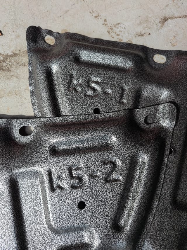 Kia K5 2021-2026 Front Engine Splash Shield Skid Plate 3pc Steel Set K5-010 — photo 6