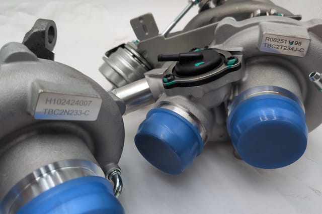 Ford F-150 2011-2012 3.5L EcoBoost Twin Turbocharger Pair Left & Right A-Premium APTBC033 — photo 5