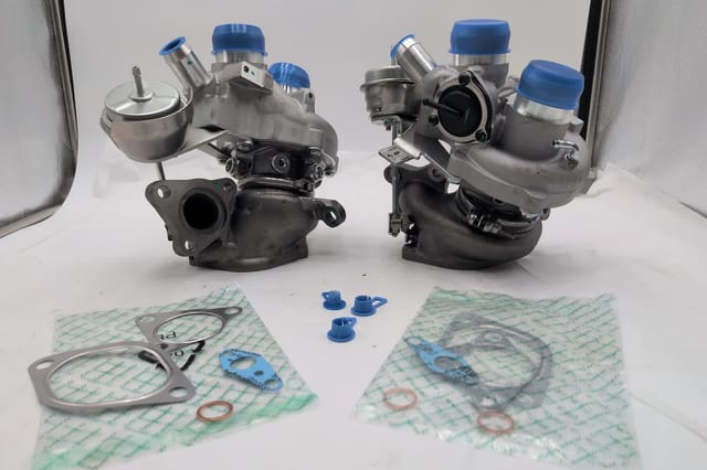 Ford F-150 2011-2012 3.5L EcoBoost Twin Turbocharger Pair Left & Right A-Premium APTBC033 — photo 4