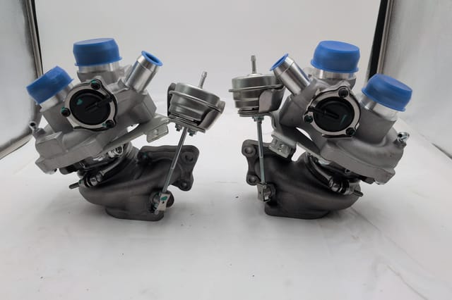 Ford F-150 2011-2012 3.5L EcoBoost Twin Turbocharger Pair Left & Right A-Premium APTBC033 — photo 2