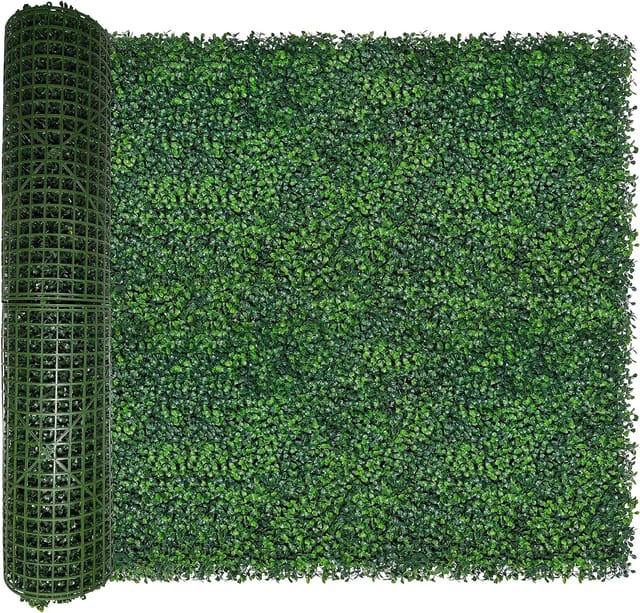 Artificial Ivy Privacy Fence Screen 40x120in 33.5 sqft - ODTORY