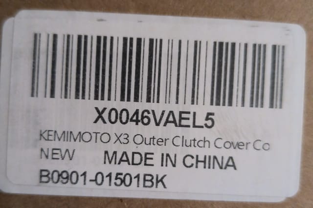 Can-Am Maverick X3 / X3 Max 2017-2023 Outer Clutch CVT Belt Cover B0901-01501BK 420212508 — photo 5