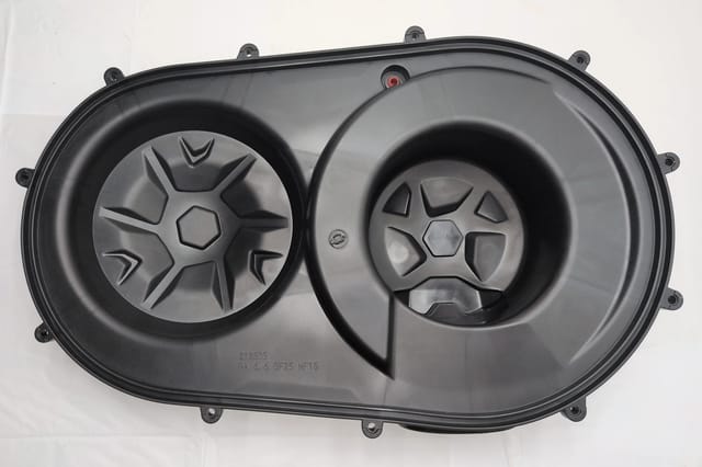 Can-Am Maverick X3 / X3 Max 2017-2023 Outer Clutch CVT Belt Cover B0901-01501BK 420212508 — photo 2