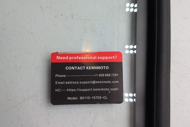 Can-Am Defender Sliding Glass Rear Windshield B0110-15703-CL — Kemimoto, HD5/HD8/HD10 — photo 5