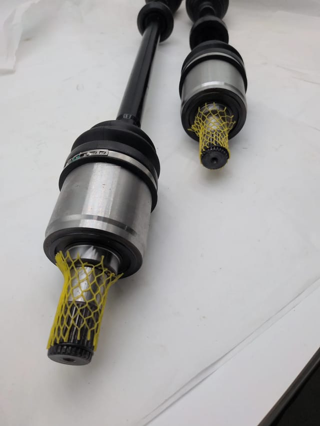 Honda Accord 2003-2007 2.4L Automatic Front CV Axle Shaft Pair - Both Sides, 1 Axle Nut — photo 3