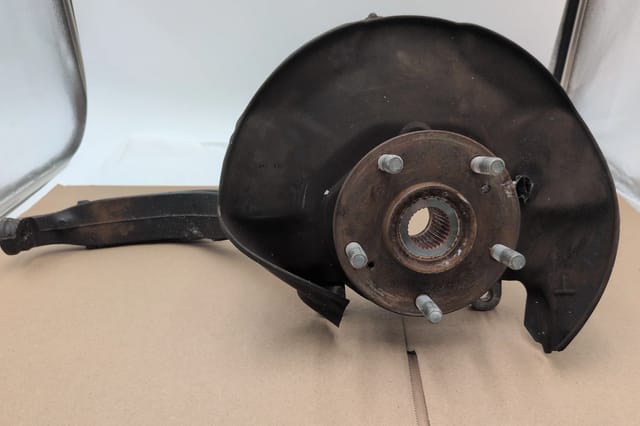 Honda Accord 08-12 Acura TSX 09-14 Front Left Steering Knuckle Wheel Hub OEM - Torn Ball Joint Boot