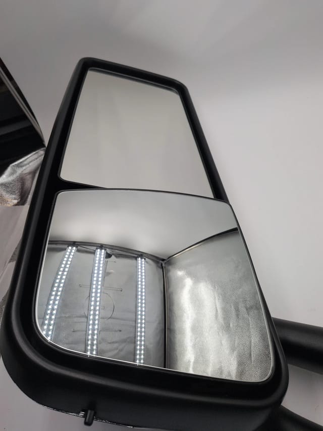 Peterbilt 579 2013-2022 Left Driver Door Mirror Chrome Power Heated UT-P59-0051-A — photo 3