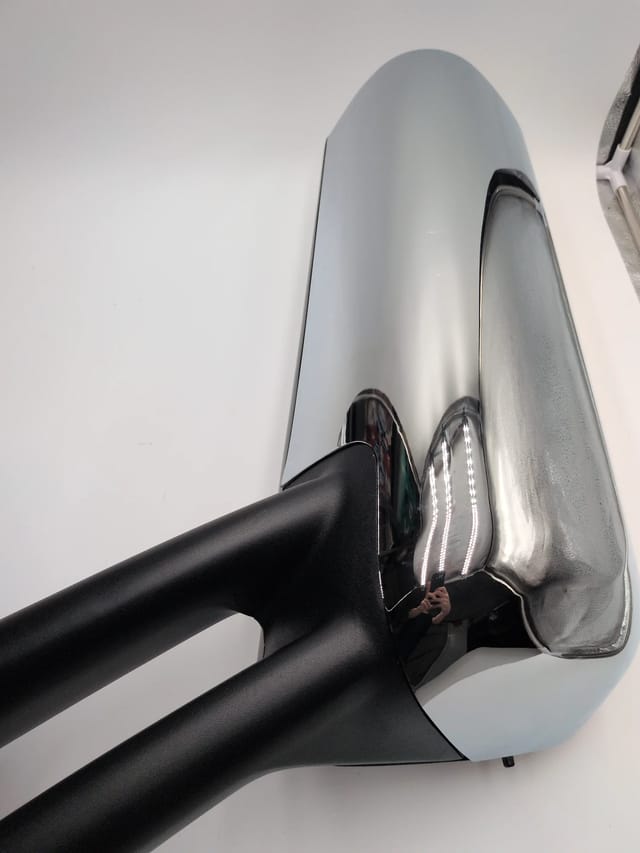 Peterbilt 579 2013-2022 Left Driver Door Mirror Chrome Power Heated UT-P59-0051-A — photo 2