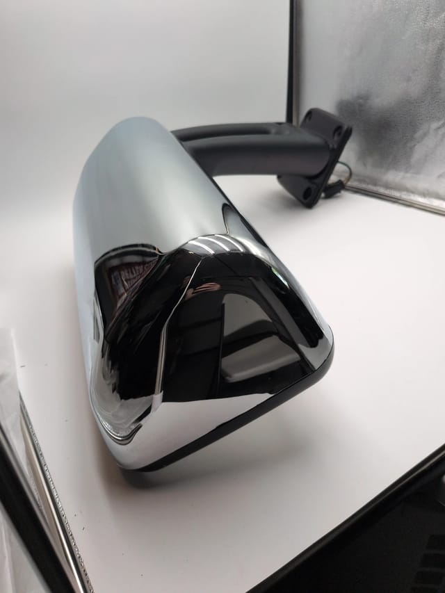 Peterbilt 579 2013-2022 Left Driver Door Mirror Chrome Power Heated UT-P59-0051-A — photo 4