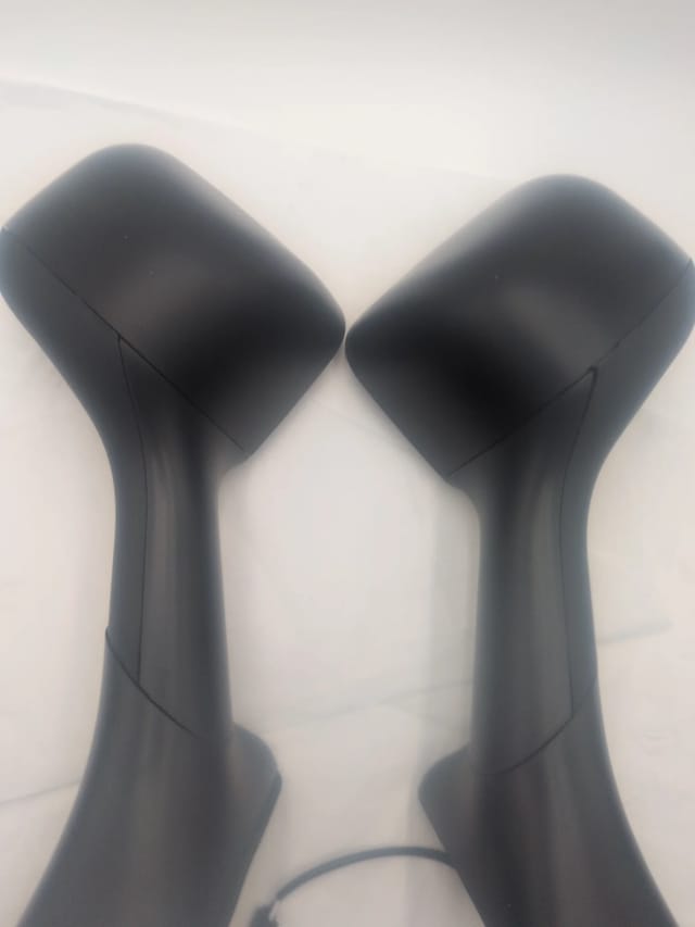 Hood Mirror Pair for International MV 2022-2024, Black Manual, Left and Right — photo 4
