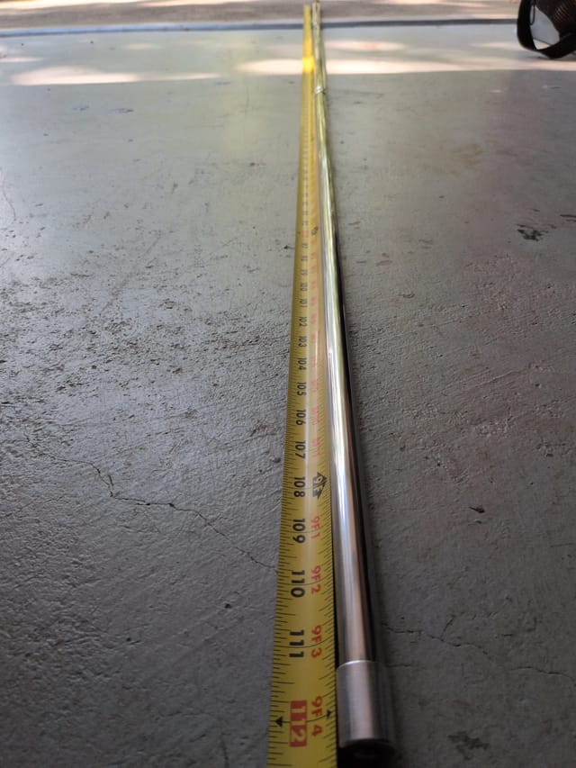 Telescopic Water Sampler, 9 ft Stainless Pole with 1000 ml Beaker — photo 2