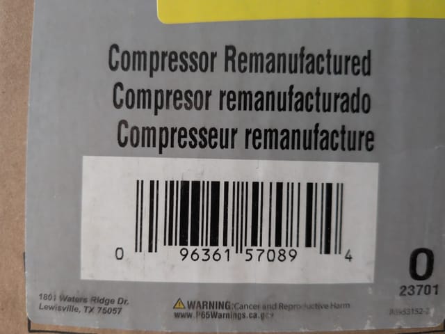Four Seasons 57089 Remanufactured GM A6 A/C Compressor with Clutch — photo 7