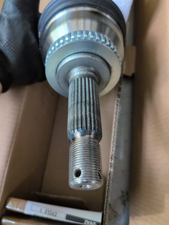 Hyundai Elantra Tiburon Kia Spectra 2.0L Automatic Front CV Axle Pair 66-3467 66-3469 — photo 6