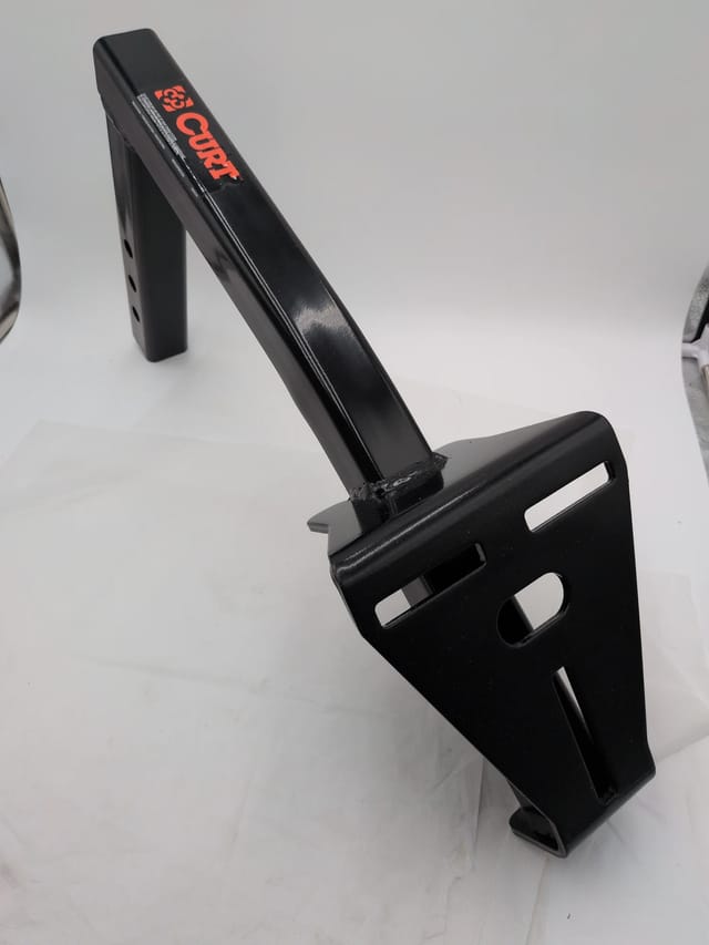CURT 31006 Hitch-Mounted Spare Tire Carrier 24in for 2in Receiver