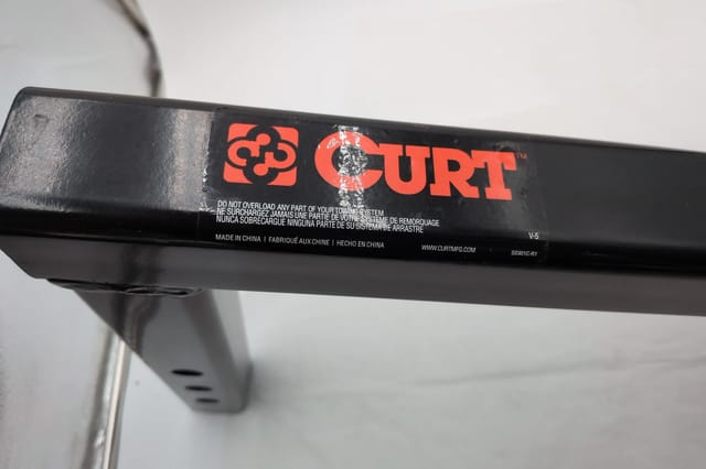 CURT 31006 Hitch-Mounted Spare Tire Carrier 24in for 2in Receiver — photo 3