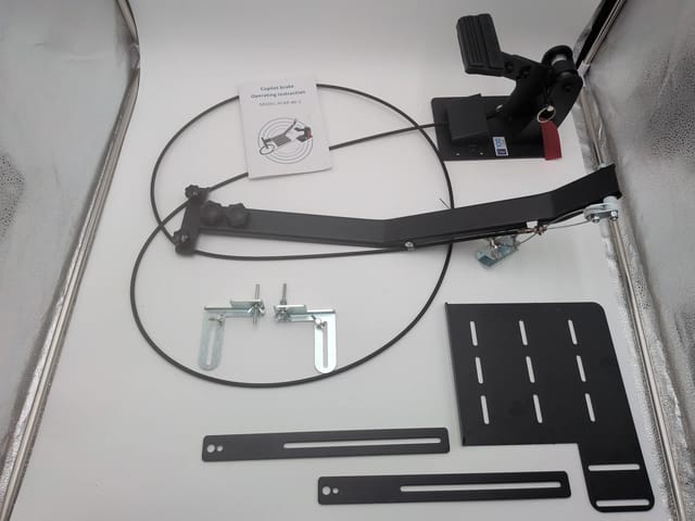 Universal Dual Brake Pedal Passenger Side - Driving Instructor Co-Pilot Kit