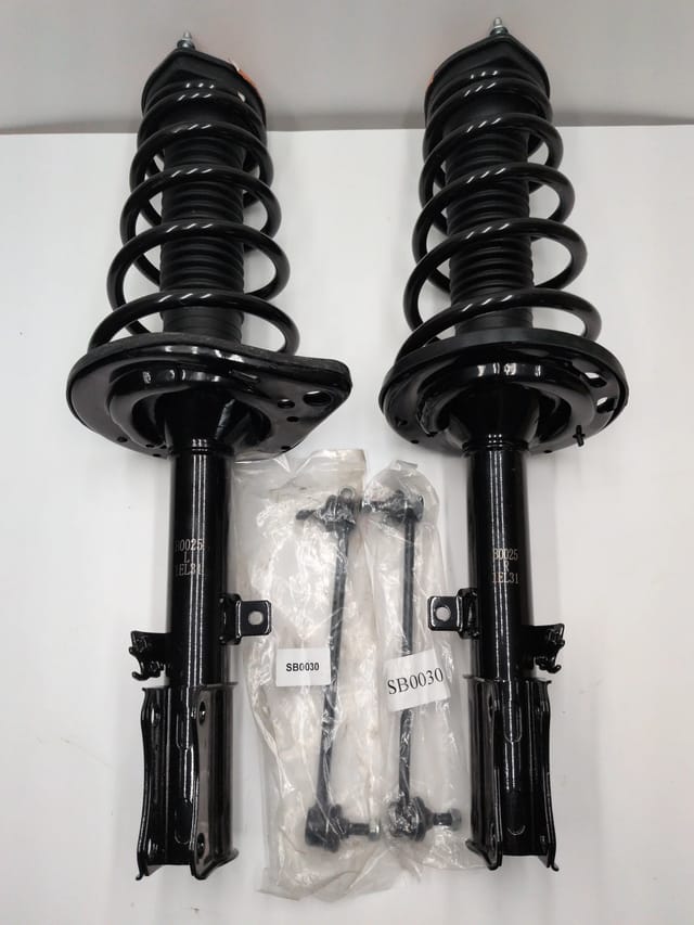 Toyota Camry 2007-2011 Avalon 2008-2012 Rear Strut Assembly Pair + Sway Bar Links Monroe 172309