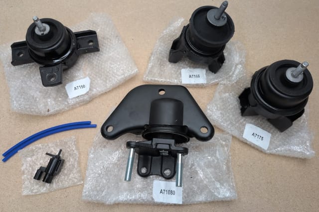 Engine Motor and Transmission Mount Set for 2007-2009 Hyundai Santa Fe 2.7L V6