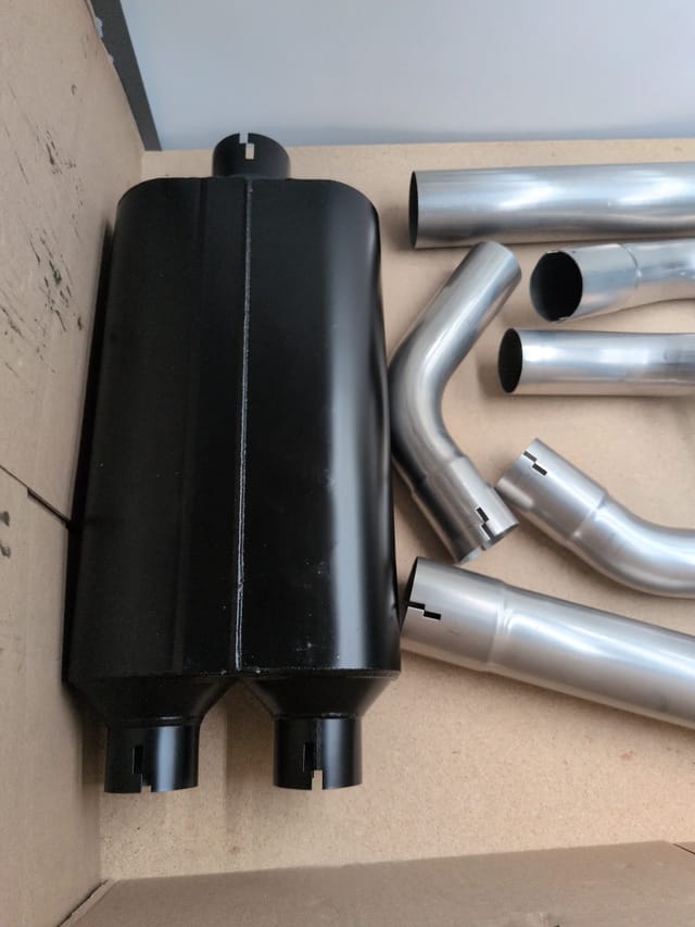 DNA Motoring 4in Dual Exhaust Kit - 2008-2010 Ford F-250/F-350 6.4L Powerstroke — photo 2