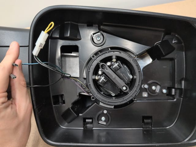 Driver Side Power Mirror for 2019-2022 Ram 1500 Heated Blind Spot Turn Signal — photo 4