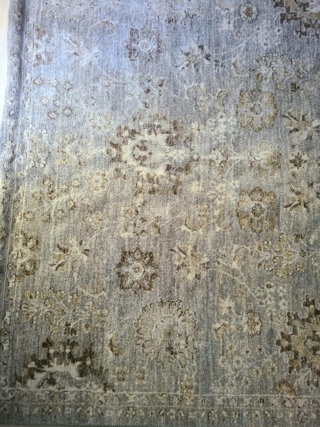 7x10 Area Rug - Grey Distressed Floral, Style Selections Blair — photo 3