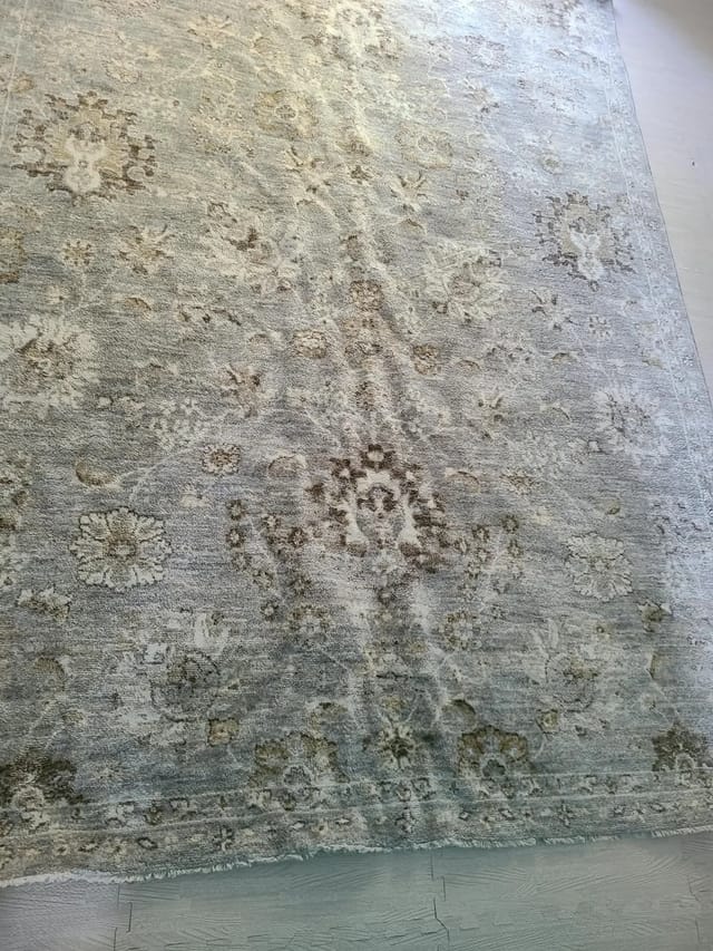 7x10 Area Rug - Grey Distressed Floral, Style Selections Blair — photo 5
