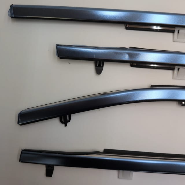 Honda Odyssey 2011-2017 Chrome Outer Window Belt Molding Kit 4pc 72410-TK8-A11 — photo 2
