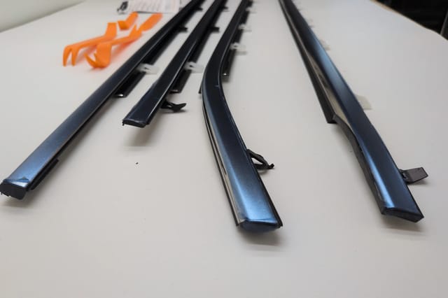 Honda Odyssey 2011-2017 Chrome Outer Window Belt Molding Kit 4pc 72410-TK8-A11 — photo 4