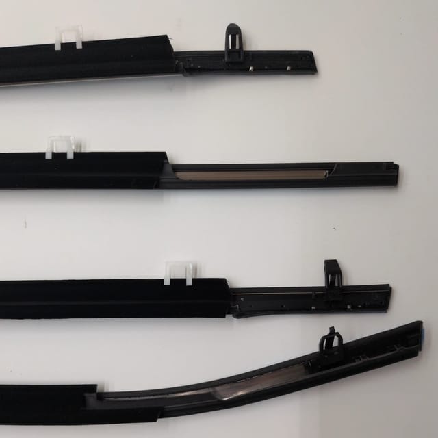 Honda Odyssey 2011-2017 Chrome Outer Window Belt Molding Kit 4pc 72410-TK8-A11 — photo 6