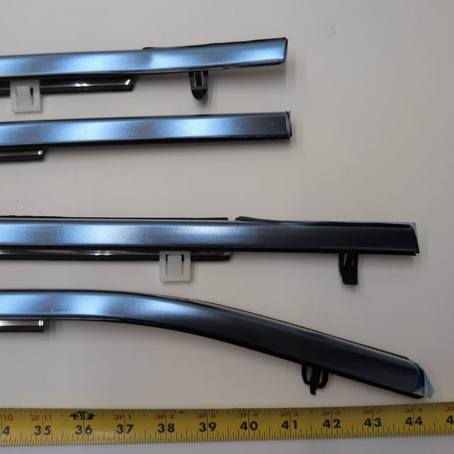 Honda Odyssey 2011-2017 Chrome Outer Window Belt Molding Kit 4pc 72410-TK8-A11 — photo 7