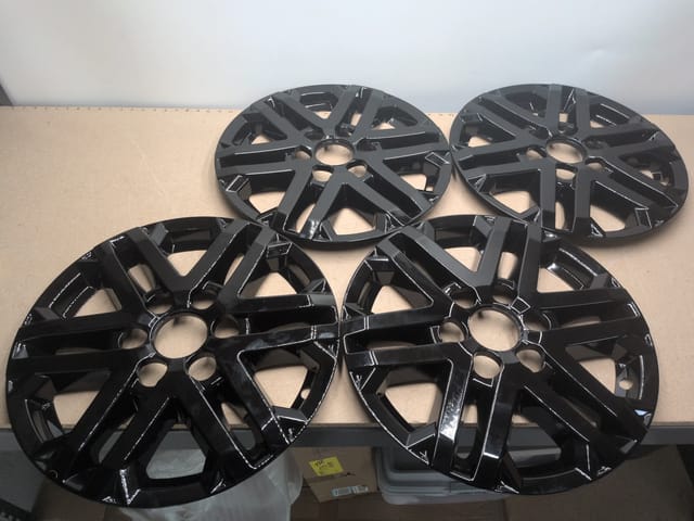 Toyota Tundra 2022 to 2026 and Sequoia SR5 18in Gloss Black Wheel Skins, Set of 4