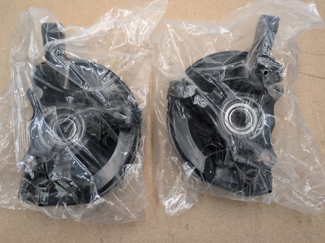 Front Steering Knuckle & Hub Assembly Pair 698-411 698-410 Jeep Compass Patriot Dodge Caliber — photo 3