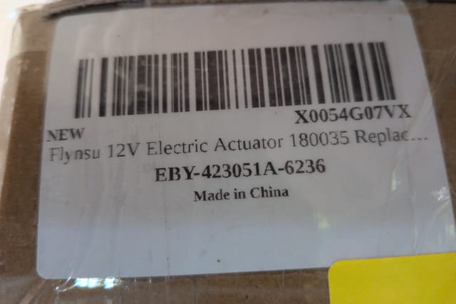 Flynsu 12V Electric Deck Lift Actuator, Replaces Grasshopper 180035 (Powerfold Decks) — photo 6