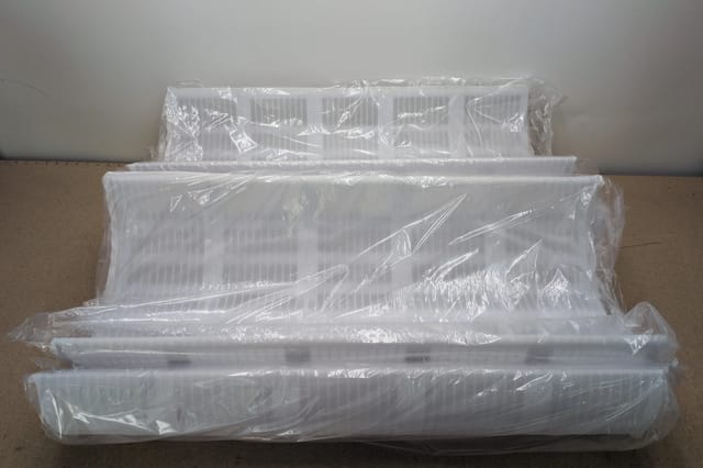 DE Pool Filter Grid Set 60 sq ft FS-2005 (7 full + 1 partial) Hayward DE6020 / Unicel PFS3060