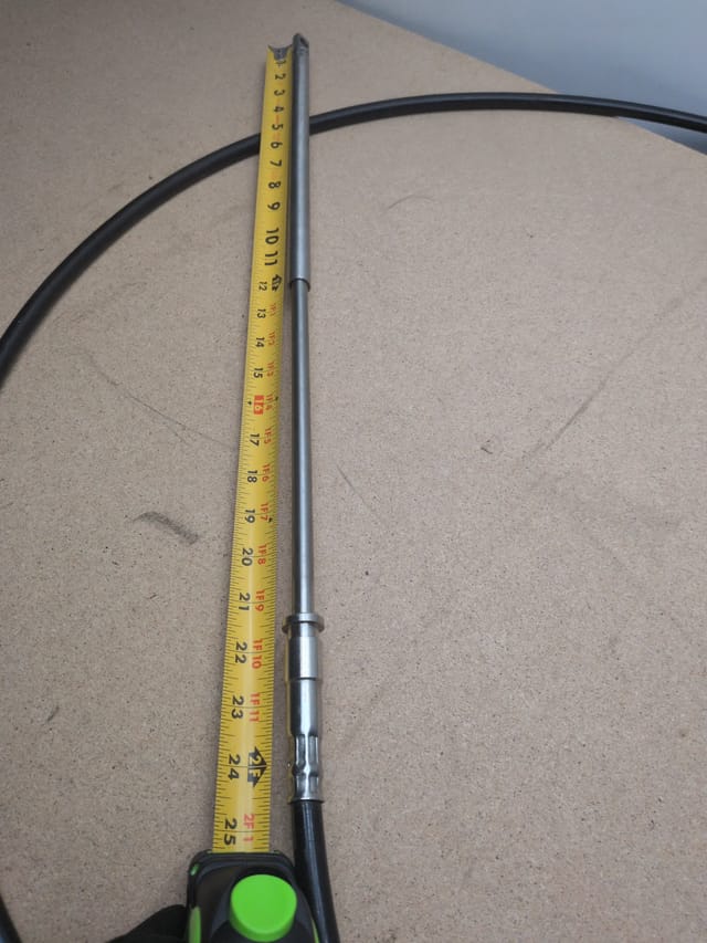 SSC13413 13 ft Rack and Pinion Boat Steering Cable, replaces SS14113 / SS15113 — photo 6